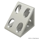 4138 - 10 Series 8 Hole - Gusseted Inside Corner Bracket-1