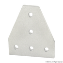 4140 - 10 Series 5 Hole - Tee Flat Plate-1