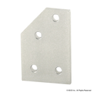 4145 - 10 Series 4 Hole - 45 Degree Angled Flat Plate-1