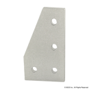 4150 - 10 Series 4 Hole - 90 Degree Angled Flat Plate-1
