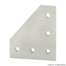 4151 - 10 Series 5 Hole - 90 Degree Angled Flat Plate-1