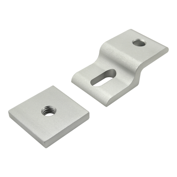 2491 -  10 Series Single Arm Narrow Mesh Retainer with Narrow Backing Plate