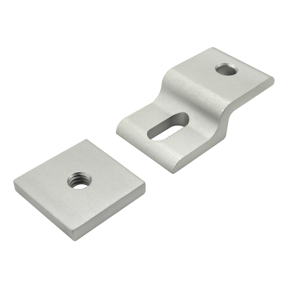 2491 -  10 Series Single Arm Narrow Mesh Retainer with Narrow Backing Plate