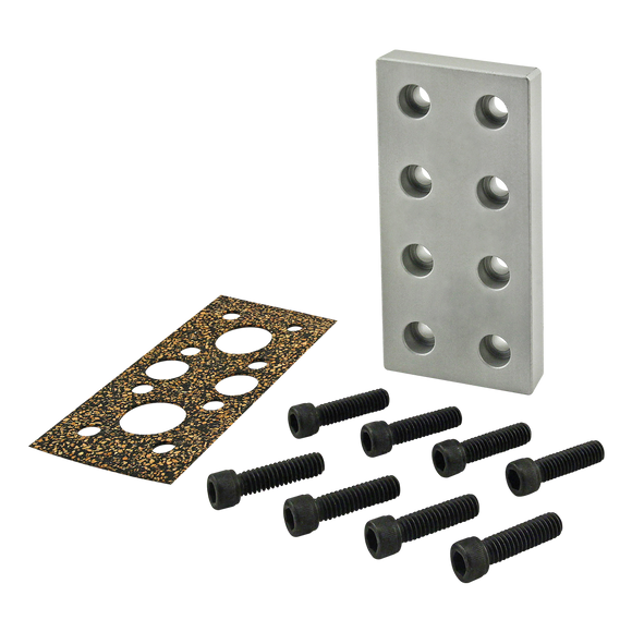2448 -  10 Series 8-Hole Pressure Manifold Stopper Plate