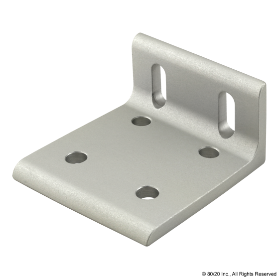 4285 - 15 Series 6 Hole - Slotted Inside Corner Bracket