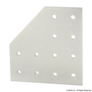 4328 - 15 Series 12 Hole - 90 Degree Angled Flat Plate-1