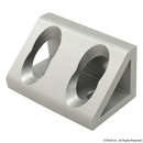 40-4334 - 40 Series 4 Hole - Wide Gusseted Inside Corner Bracket-1