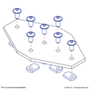 4335 - 15 Series & Ready Tube 7 Hole - Cross Flat Plate-2