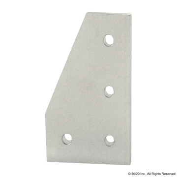 4350 - 15 Series 4 Hole - 90 Degree Angled Flat Plate
