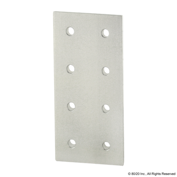 4365 - 15 Series 8 Hole - Rectangular Flat Plate