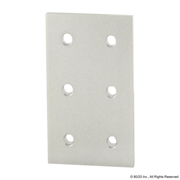4366 - 15 Series 6 Hole - Rectangular Flat Plate