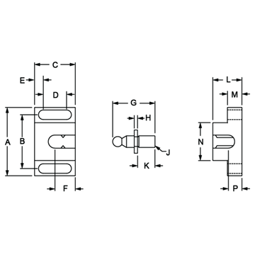 4487 - 10 & 15 Series Single Ball Catch - 0