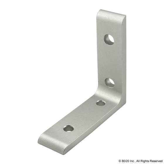 4504 - 10 to 15 Series 4 Hole - Tall Transition Inside Corner Bracket