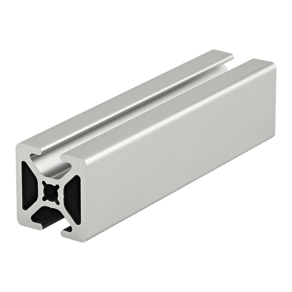 1004-S-242 -  1.0" X 1.0" BI-SLOT OPPOSITE T-SLOTTED EXTRUSION SMOOTH 242"