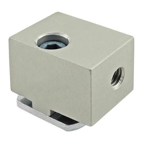 40-2425 -  40 Series Aluminum Panel Mount Block