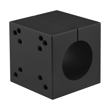 5650-BLACK -  15 Series 2" Single Shaft Stanchion Mounting Block