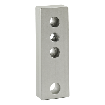 2175 -  15 Series 4 Hole - Leveling Anchoring Base Plate: 1/2-13 Tap