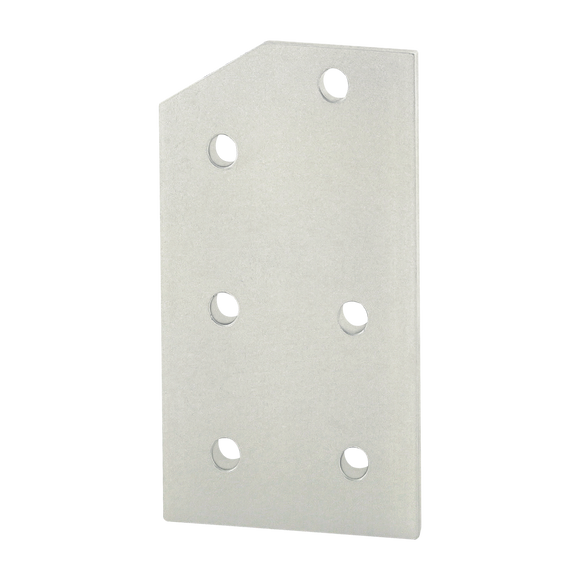 4330 -  15 Series 6 Hole - 30 Degree Angled Flat Plate