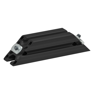 40-2562-BLACK -  40-4040-Lite-Black 45 Degree Support, 160mm Long
