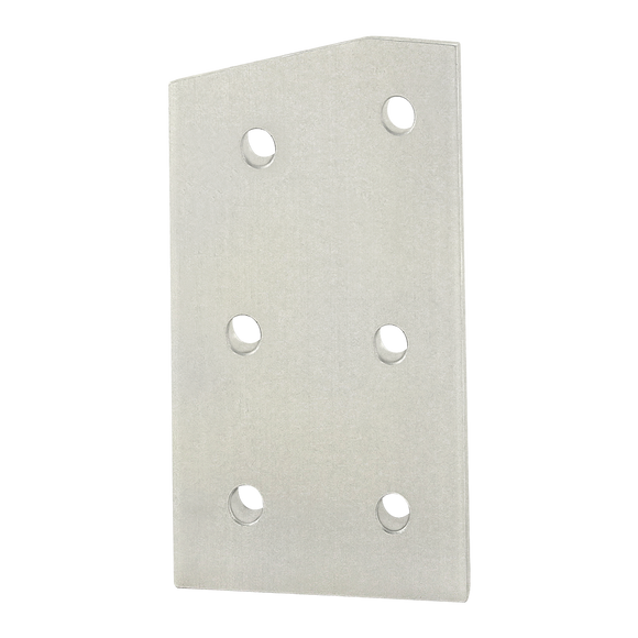 4315 -  15 Series 6 Hole - 15 Degree Angled Flat Plate
