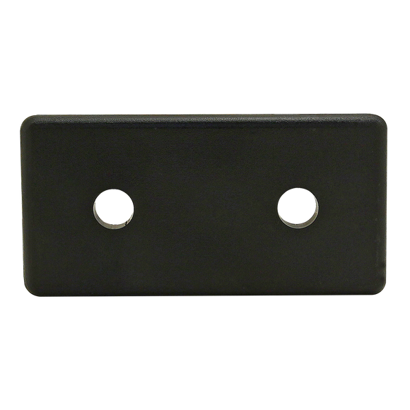40-2045-PLAIN -  40 Series End Cap with Push-In Fastener