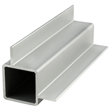 9010-145 -  1" SQUARE RIGHT ANGLE DOUBLEFLANGED QUICK FRAME 145" BAR