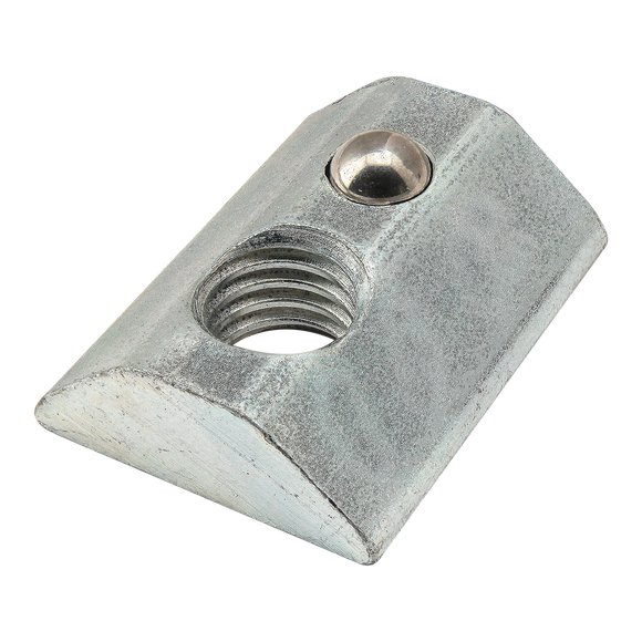 13066 -  M8 Slide-in T-Nut with Ball Spring