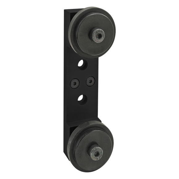 2759-BLACK -  15 Series Dual Roller Wheel Bracket Assembly
