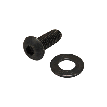 3499 -  Bolt Assembly: 5/16-18 x .875" Black BHSCS and Washer