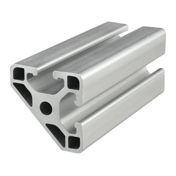 40-4045-LITE-6.05M -  40mm X 40mm X 45 DEGREE LITE T-SLOTTED EXTRUSION