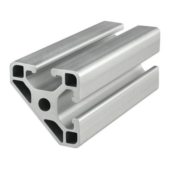 40-4045-LITE-6.05M -  40mm X 40mm X 45 DEGREE LITE T-SLOTTED EXTRUSION