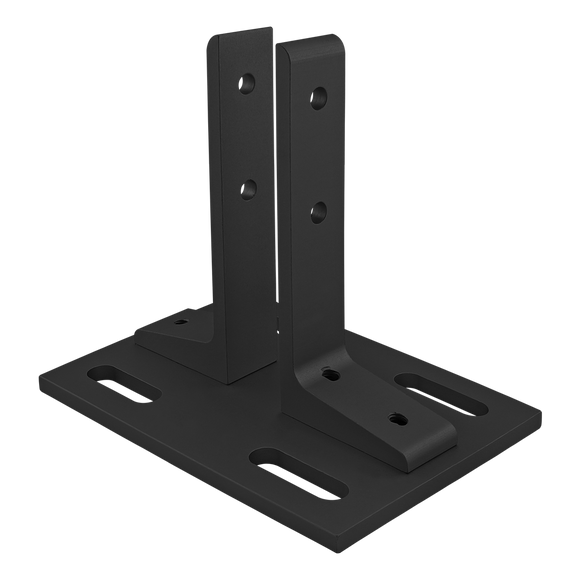 2380-BLACK -  10 Series Floor Mount Base Plate