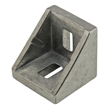 14073 -  30 Series 2 Hole - 27mm Slotted Inside Corner Bracket with Dual Support
