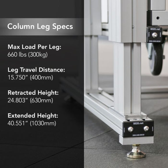 50020 -  Electric Column Lift System - 2 Column Legs only