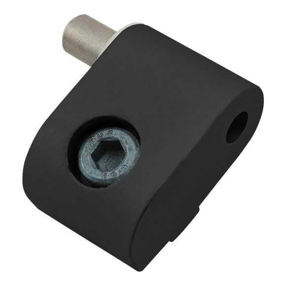 25-2076-BLACK -  25 Series Standard Lift-Off Hinge - Left Hand with Single Short Pin.
