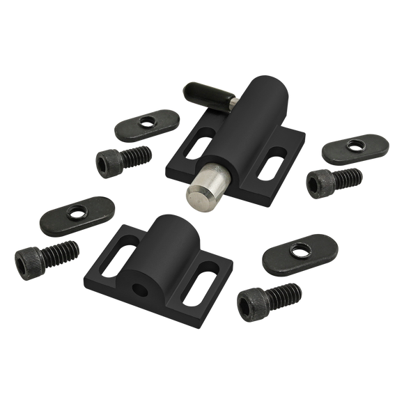 65-2107-BLACK -  25, 30 & 40 Series 90 Degree Deadbolt Latch