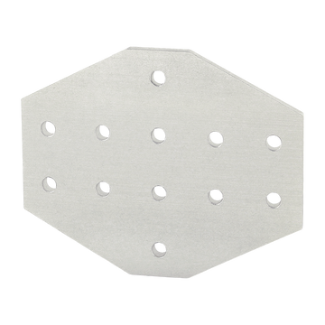 4160 -  10 Series 12 Hole - Cross Flat Plate