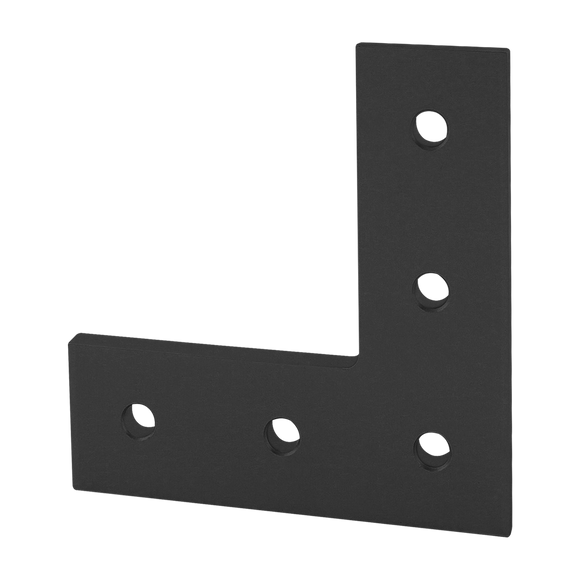 45-4481-BLACK -  45 Series 5 Hole - &ldquo;L&rdquo; Flat Plate