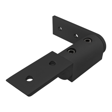 4359-BLACK -  15 Series Universal&nbsp;Standard Structural Pivot Assembly with Straight and "L" Arm