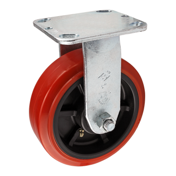 2713 -  Heavy-Duty Flange Mount Rigid Caster: 6.00"