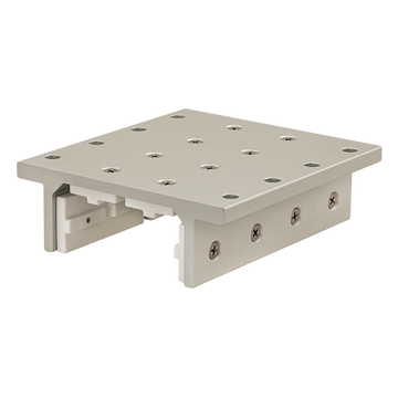6824 -  15 Series 4 Slot Mount - Double Flange Long Standard Linear Bearing