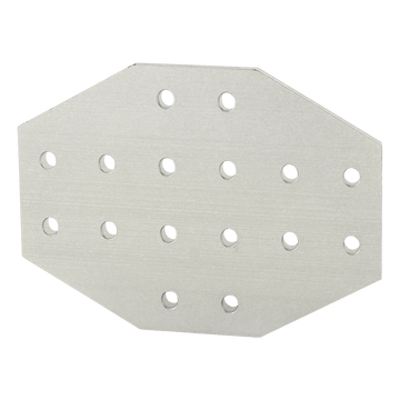 25-4170 -  25 Series 16 Hole - Cross Flat Plate