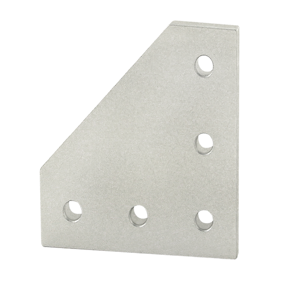 25-4151 -  25 Series 5 Hole - 90 Degree Angled Flat Plate