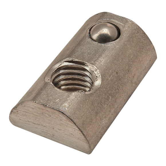 3667 -  M5 Roll-In T-Nut with Ball Spring