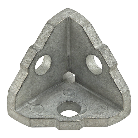 14114 -  40 Series 3 Way - Triangular Corner Bracket
