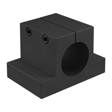 5940-BLACK -  15 Series 2" Wide Horizontal Stanchion Base