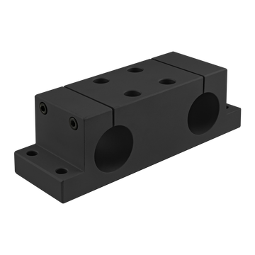 5900-BLACK -  15 Series 1.5" Double Shaft Stanchion Mounting Block