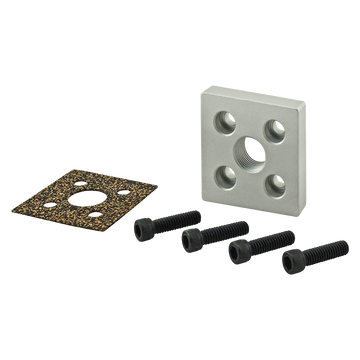 2159 -  10 Series 5-Hole Square Pressure Manifold Feed Plate
