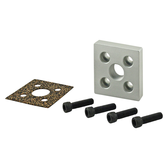 2159 -  10 Series 5-Hole Square Pressure Manifold Feed Plate