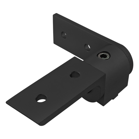 4357-BLACK -  15 Series 0 Degree&nbsp;Standard Structural Pivot Assembly with Straight and "L" Arm